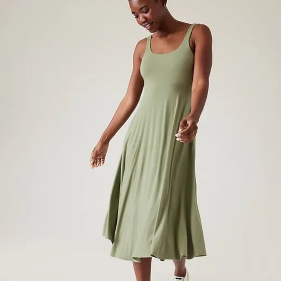 Athleta Santorini Midi Dress (NWT) - Picture 1 of 6